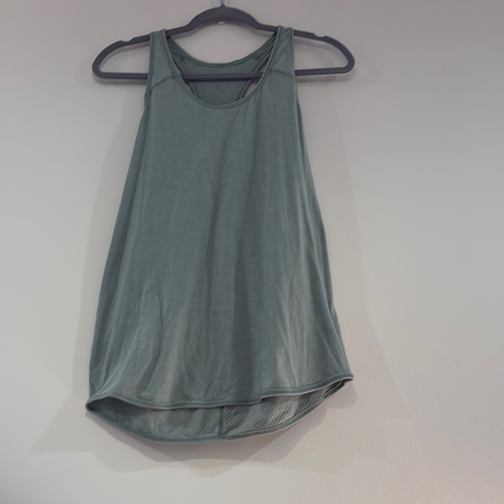 Green Lululemon Tank